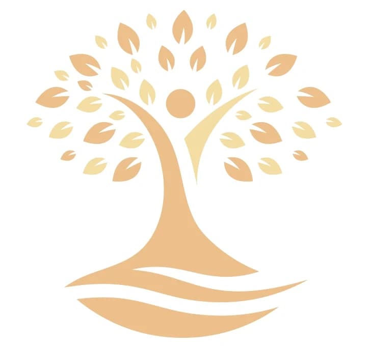 Body & Mind Balance - Lebensbaum Symbol für ganzheitliche Gesundheit